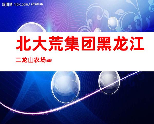北大荒集团黑龙江二龙山农场有限公司