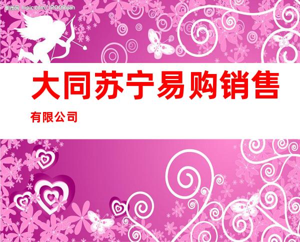 大同苏宁易购销售有限公司