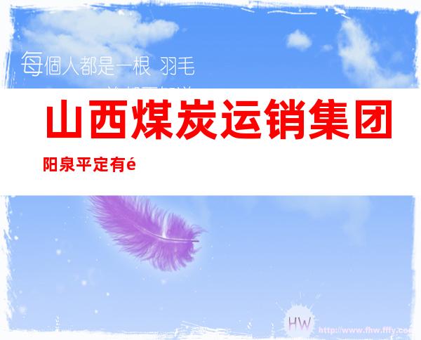 山西煤炭运销集团阳泉平定有限公司