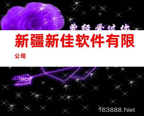 新疆新佳软件有限公司