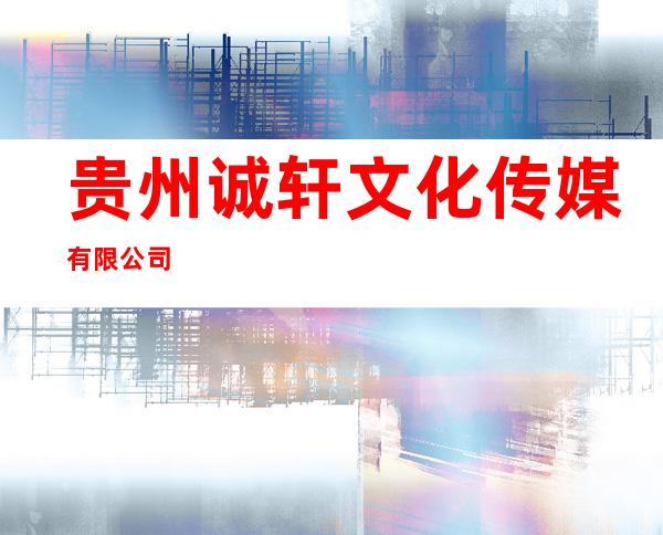 贵州诚轩文化传媒有限公司