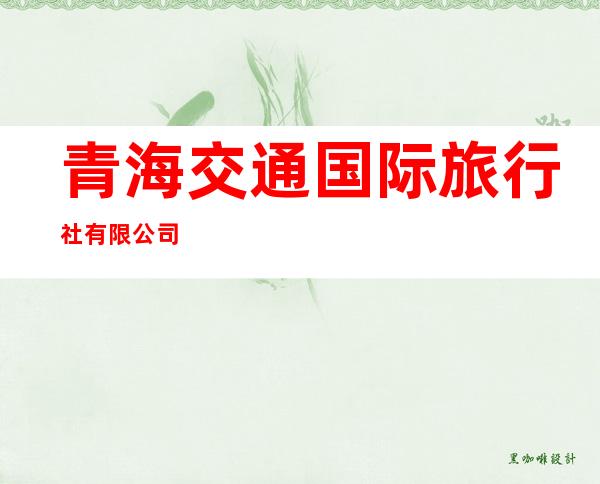 青海交通国际旅行社有限公司